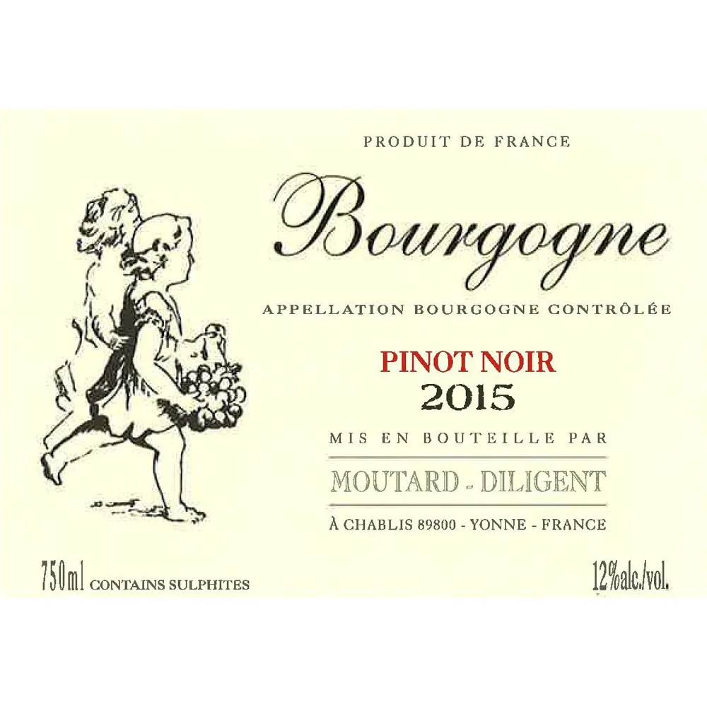 Bourgogne Pinot Noir Bottle