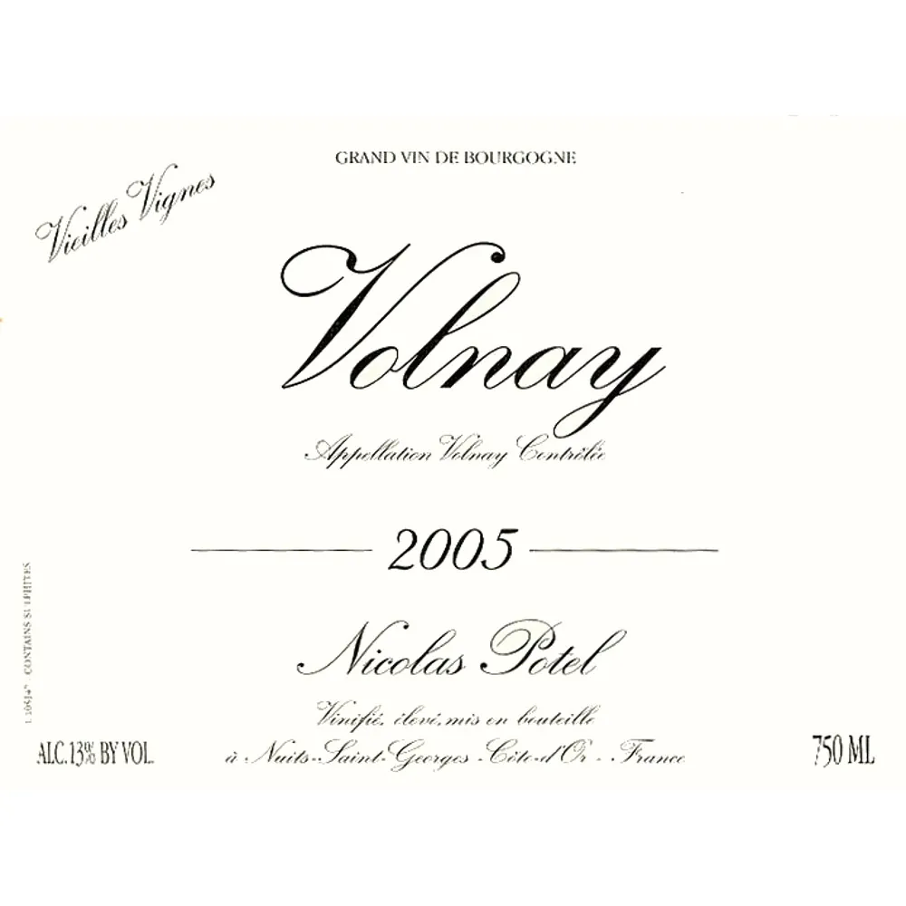 Volnay Vieilles Vignes Bottle