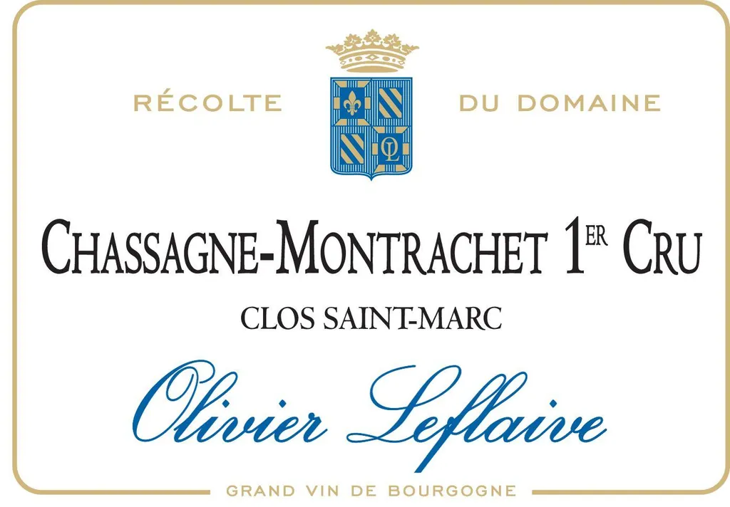 Chassagne-Montrachet Clos Saint Marc Premier Cru Bottle