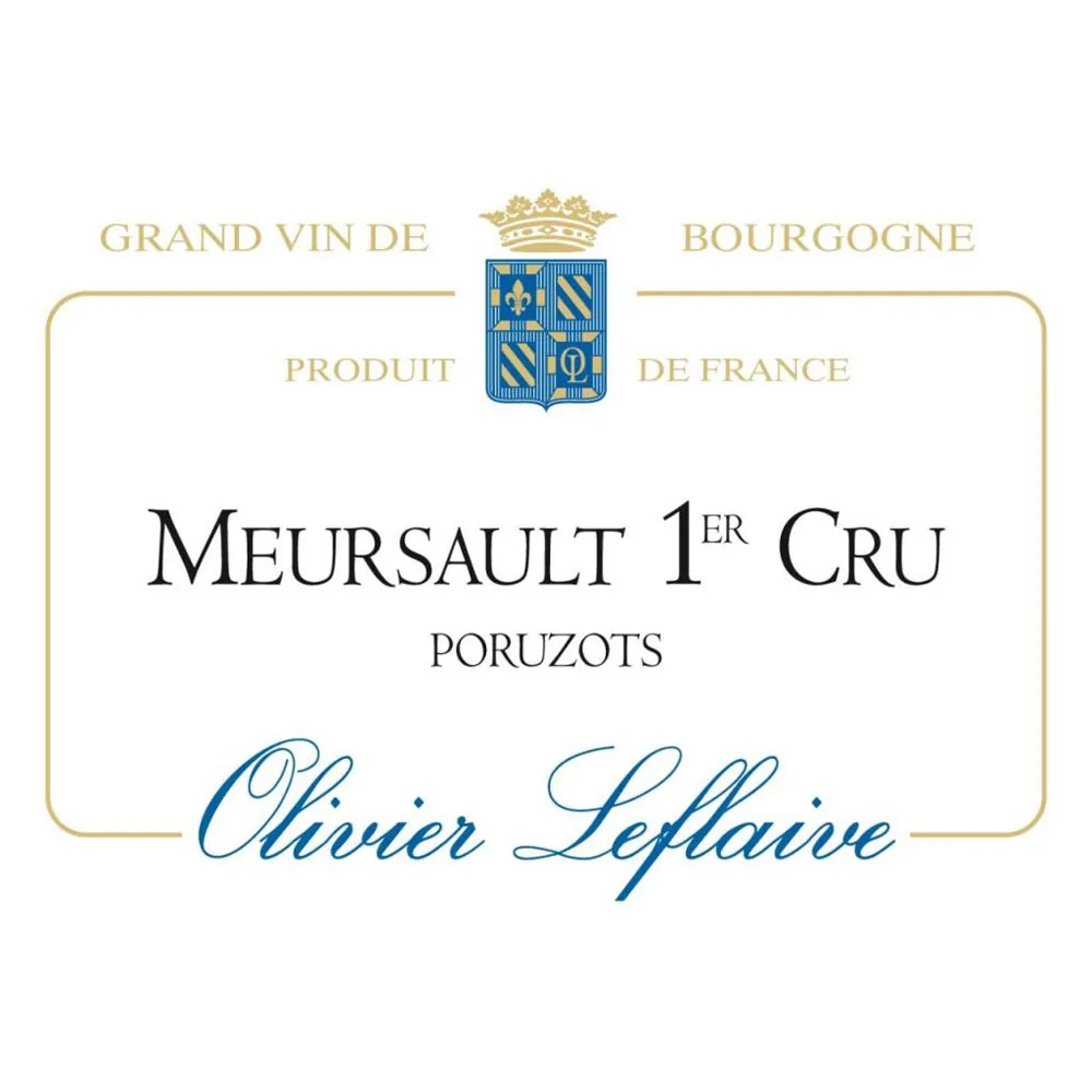 Meursault Poruzots Premier Cru Bottle