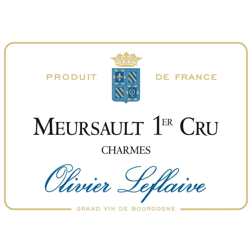 Meursault Premier Cru Charmes Bottle