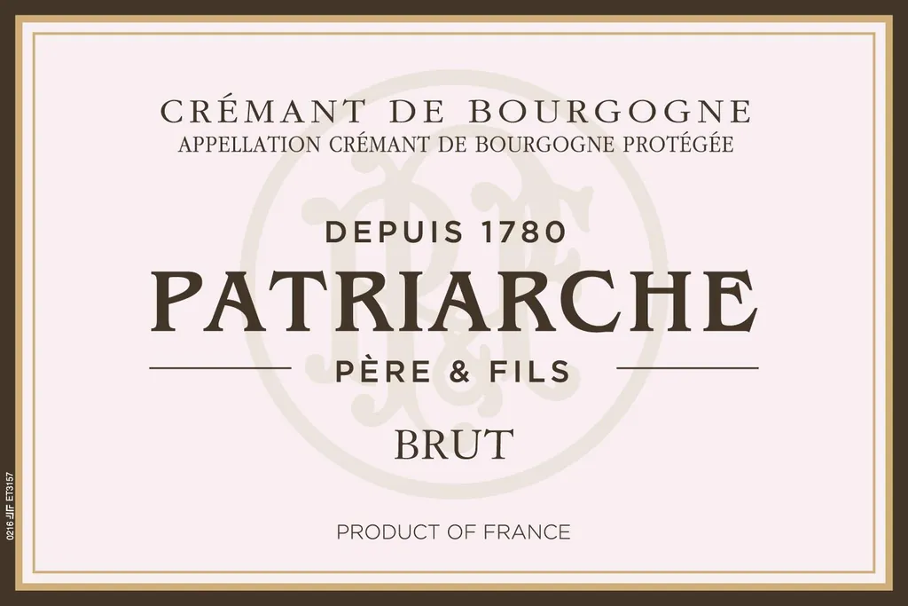 Cremant de Bourgogne Brut Bottle