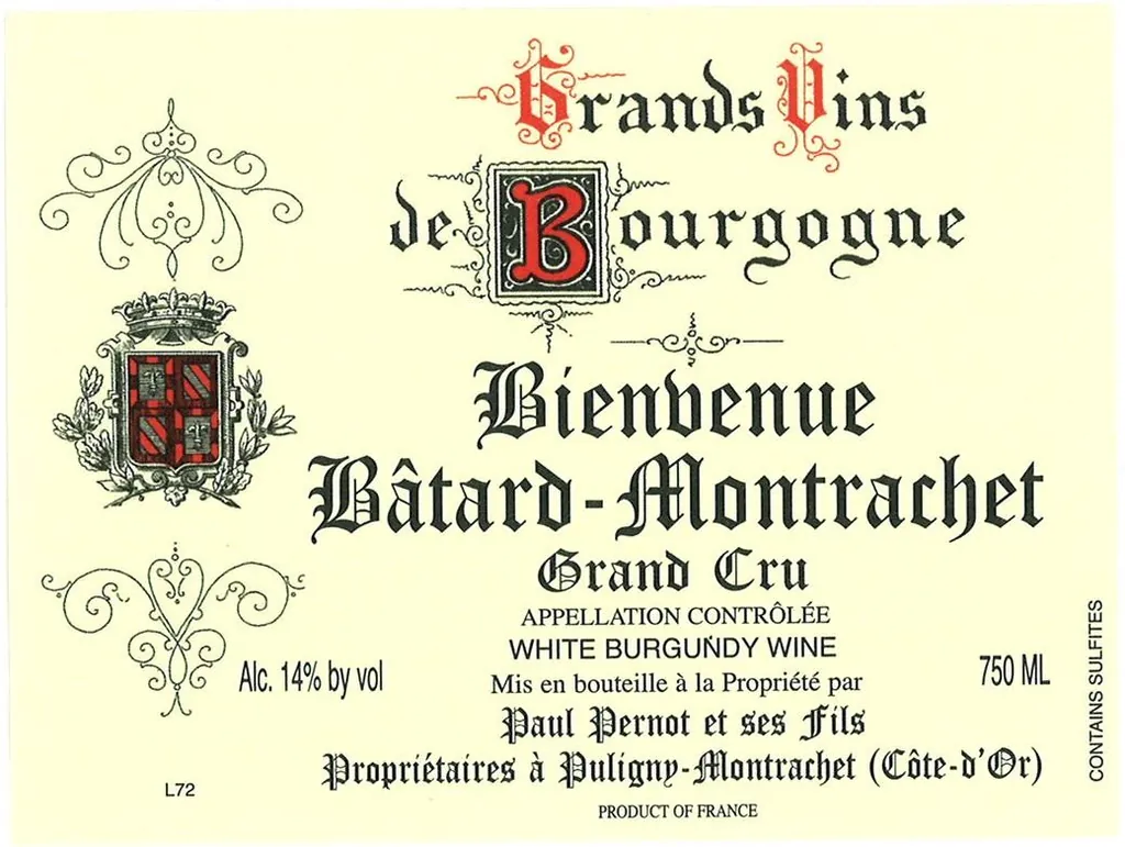 Bienvenue-Batard-Montrachet Grand Cru Bottle