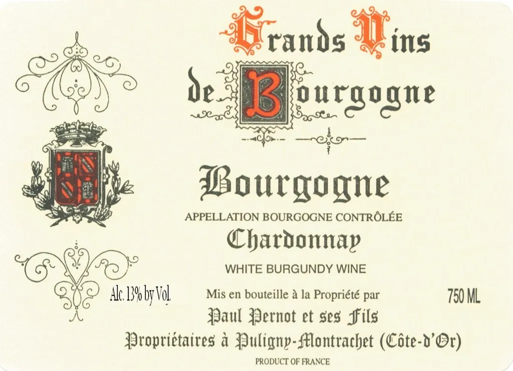 Bourgogne Blanc Bottle
