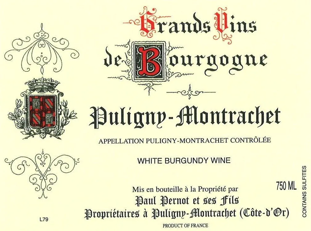Puligny-Montrachet Bottle