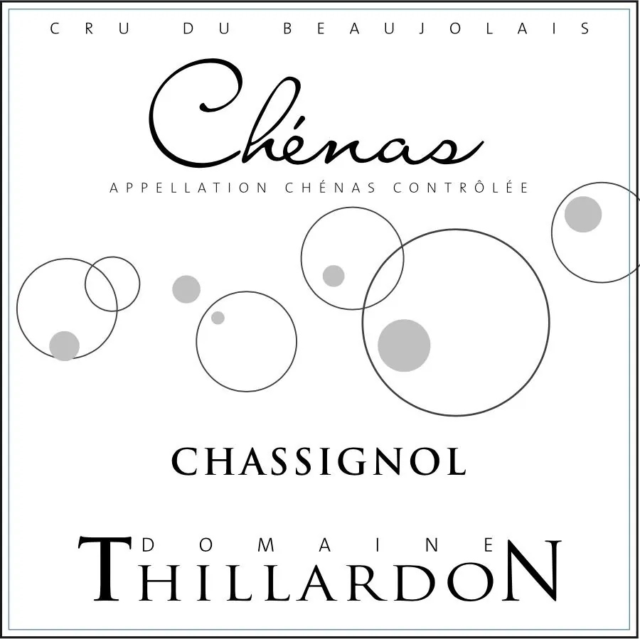 Chenas Chassignol Bottle