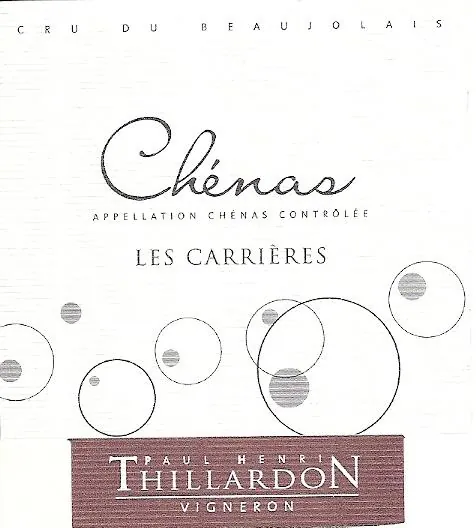 Chenas Les Carrieres Bottle
