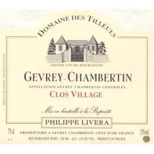 Gevrey-Chambertin Clos Village Bottle