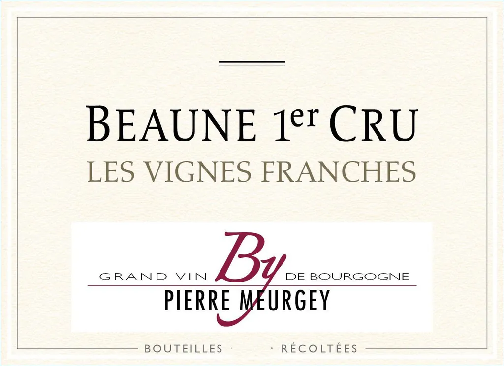 Beaune Les Vignes Franches Premier Cru Bottle