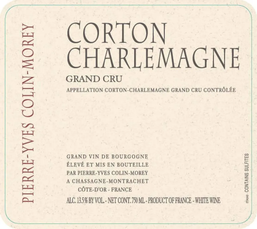 Corton-Charlemagne Grand Cru Bottle