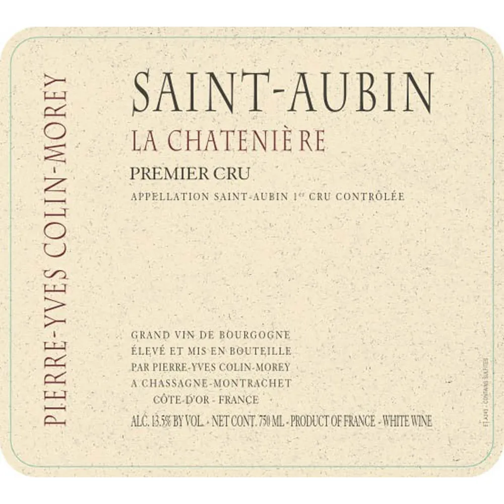 St-Aubin La Chateniere Bottle