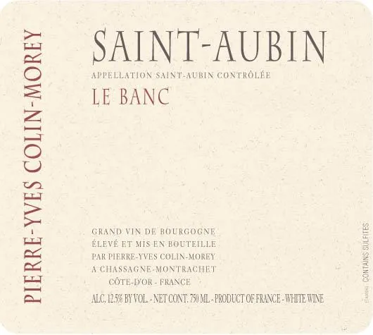 St-Aubin Le Banc Bottle