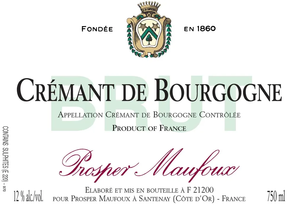 Cremant de Bourgogne Rose Bottle