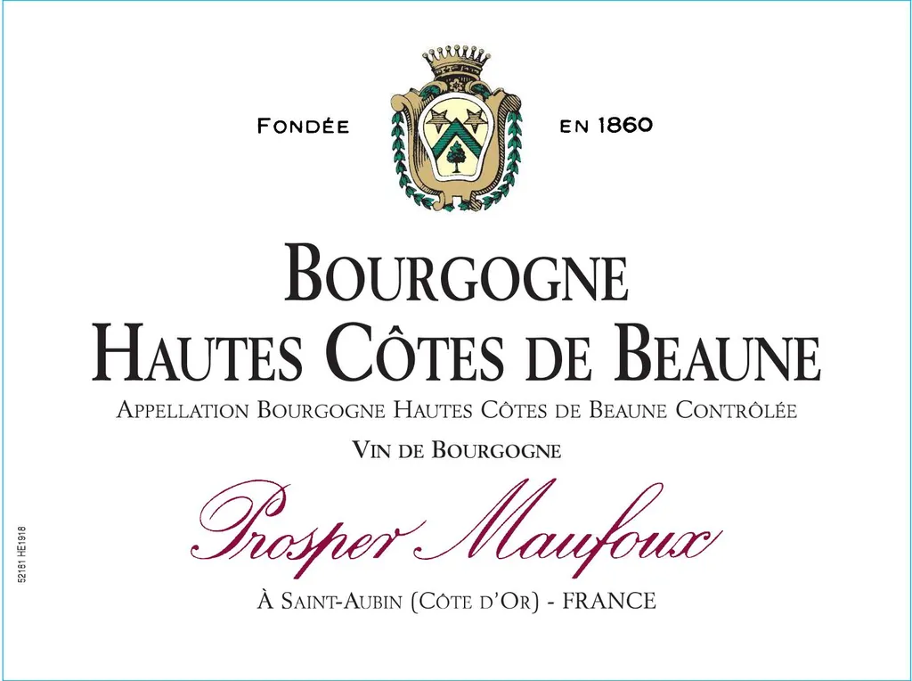 Hautes Cotes de Beaune Rouge Bottle