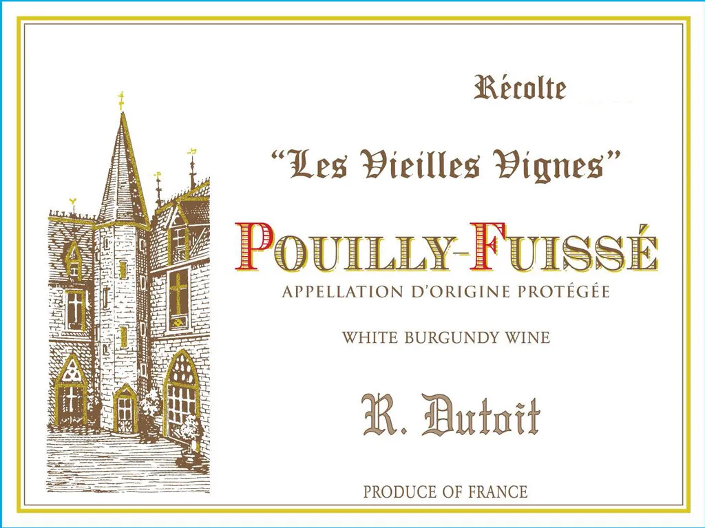 Pouilly-Fuisse Les Vieilles Vignes Bottle