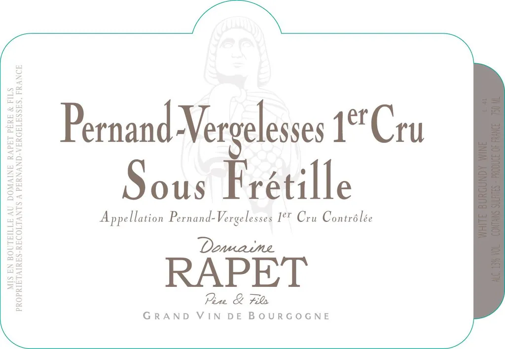 Pernand-Vergelesses Sous Fretille Premier Cru Bottle