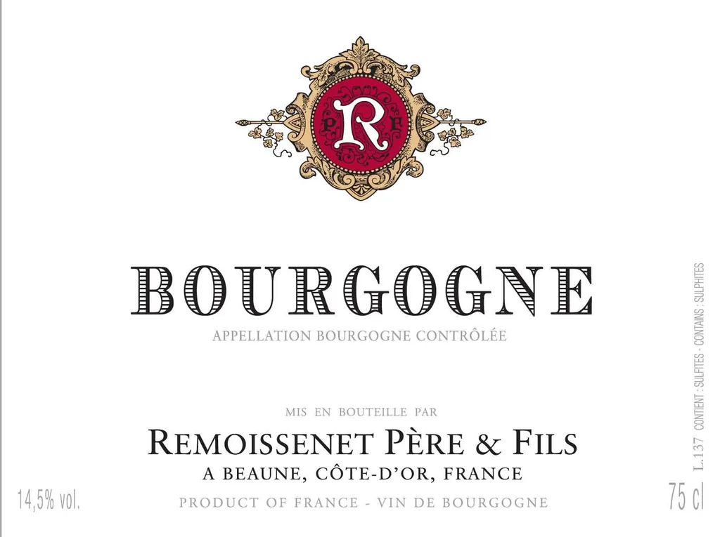 Bourgogne Rouge Bottle