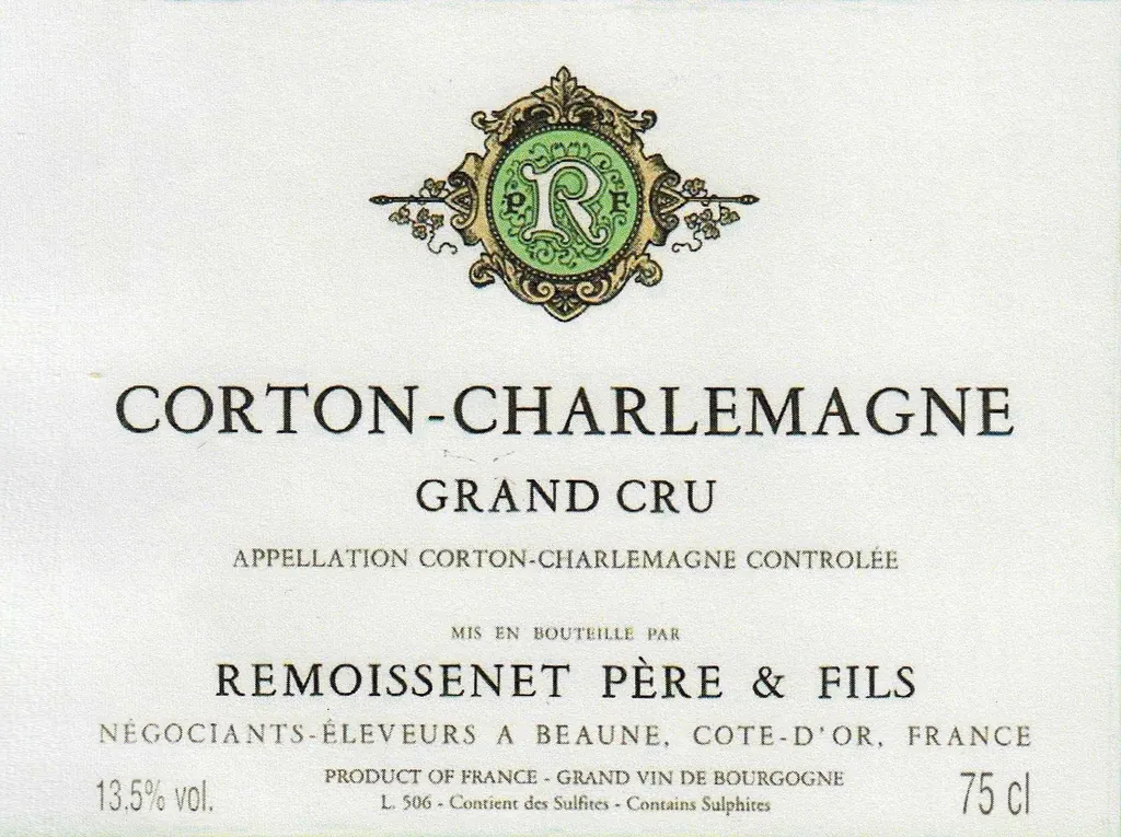 Corton-Charlemagne Grand Cru Bottle