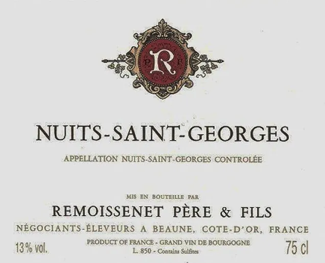 Nuits-St-Georges Bottle