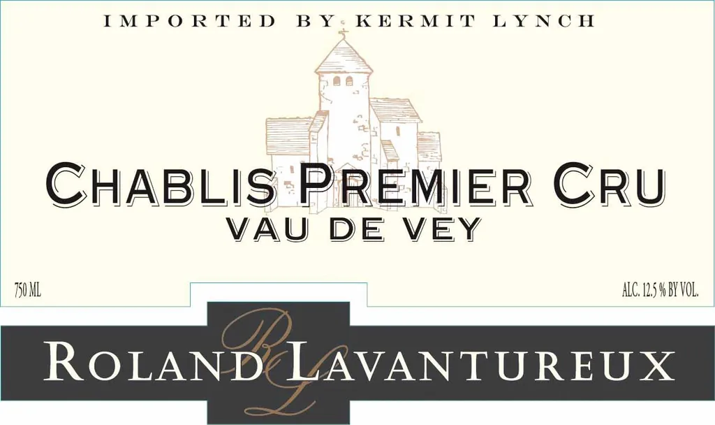 Chablis Vau de Vey Premier Cru Bottle