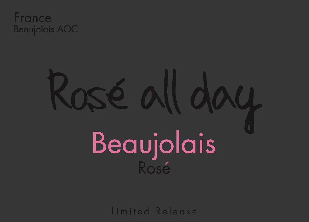 Beaujolais Rose Bottle