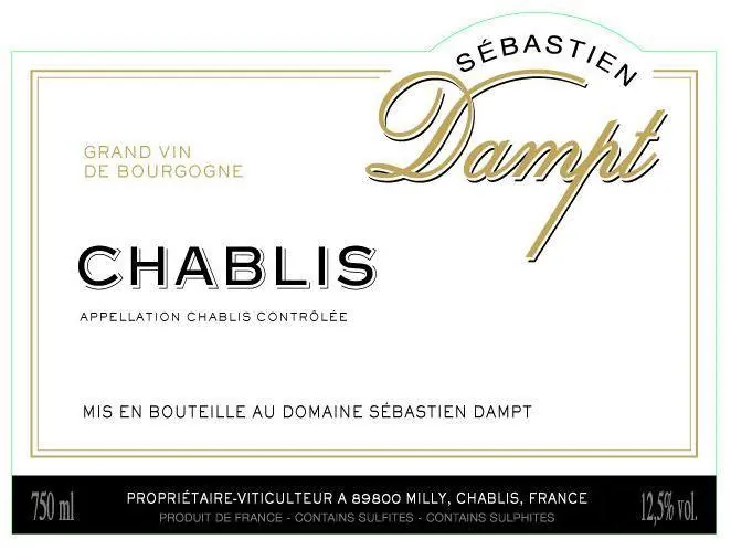 Chablis Bottle