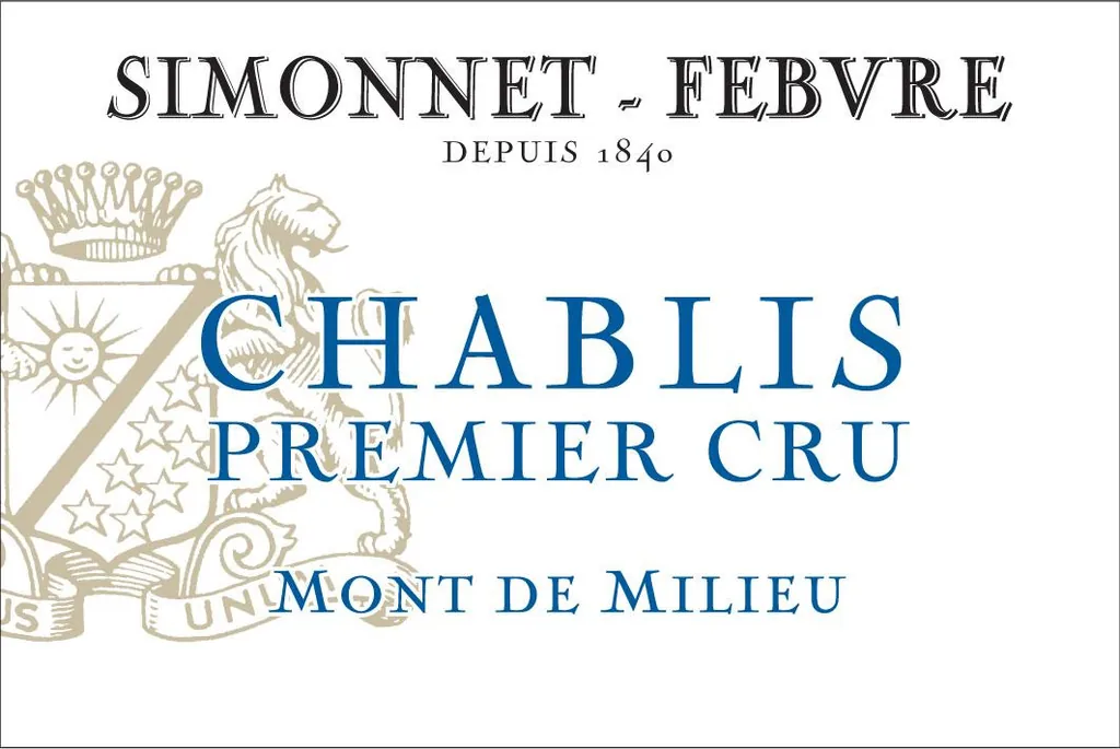 Chablis Mont de Milieu Premier Cru Bottle