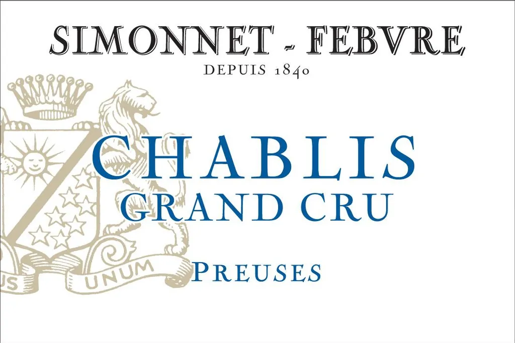 Chablis Preuses Grand Cru Bottle
