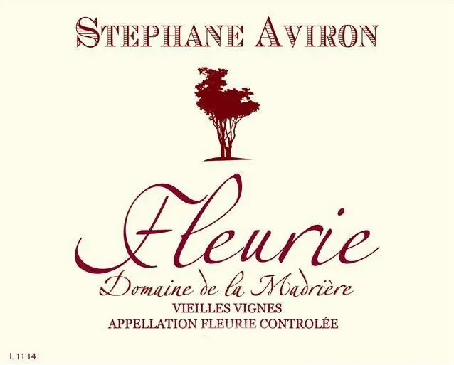 Fleurie Domaine de la Madriere Bottle