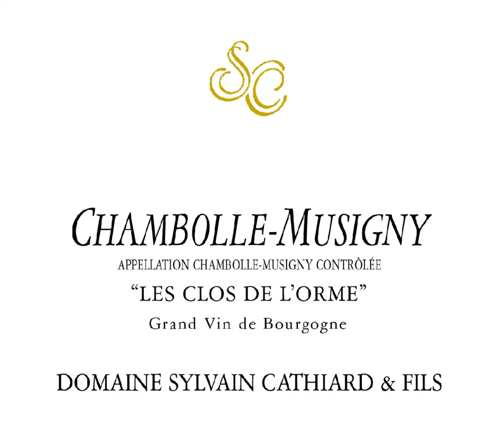 Chambolle-Musigny Clos de l'Orme Bottle
