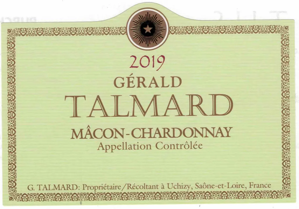 Macon-Chardonnay Bottle