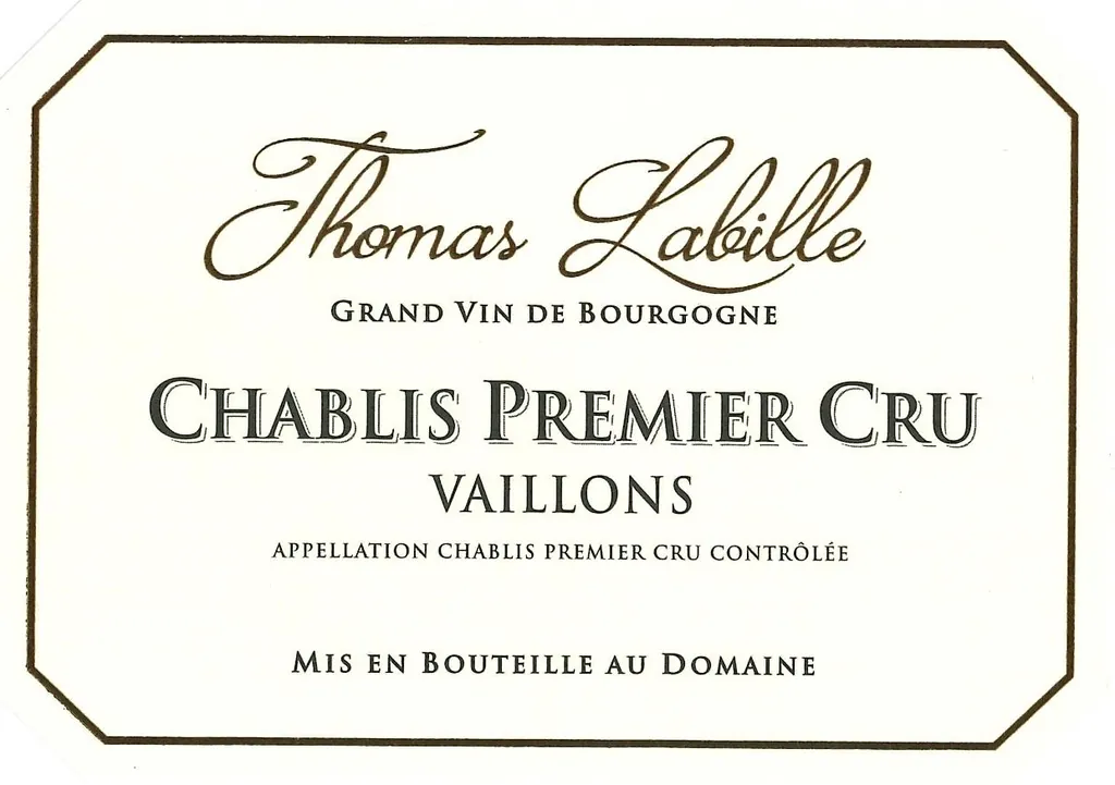Chablis Vaillons Premier Cru Bottle