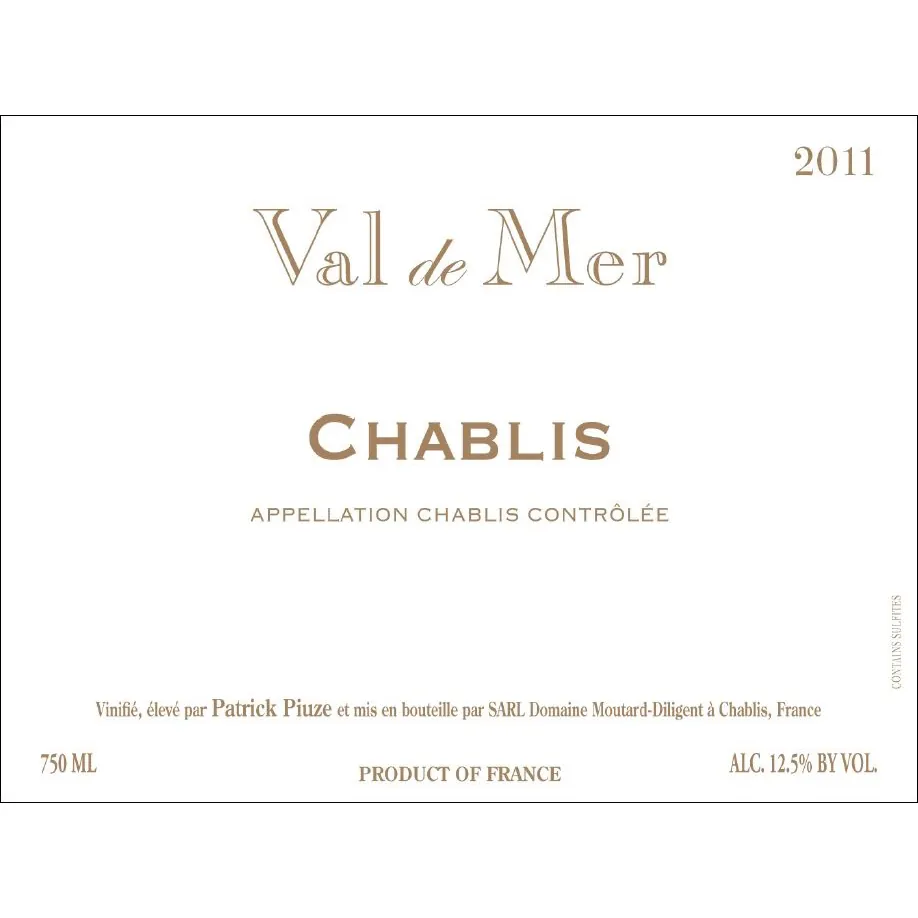 Chablis Bottle