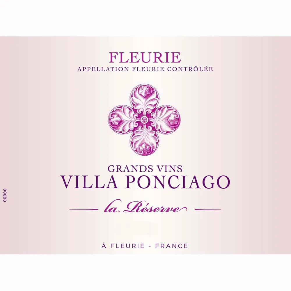 Fleurie La Reserve Bottle