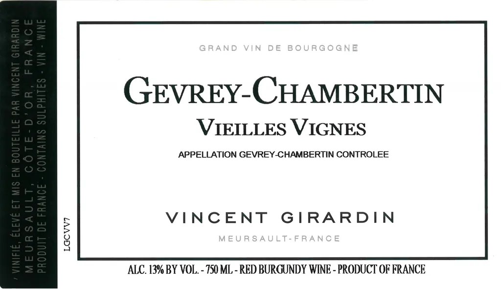 Gevrey-Chambertin Vieilles Vignes Bottle