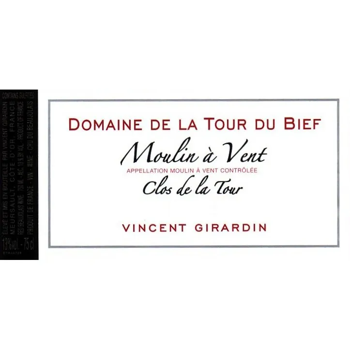 Moulin-a-Vent Domaine de la Tour du Bief Bottle