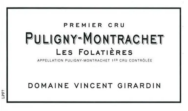 Puligny-Montrachet Les Folatieres Premier Cru Bottle