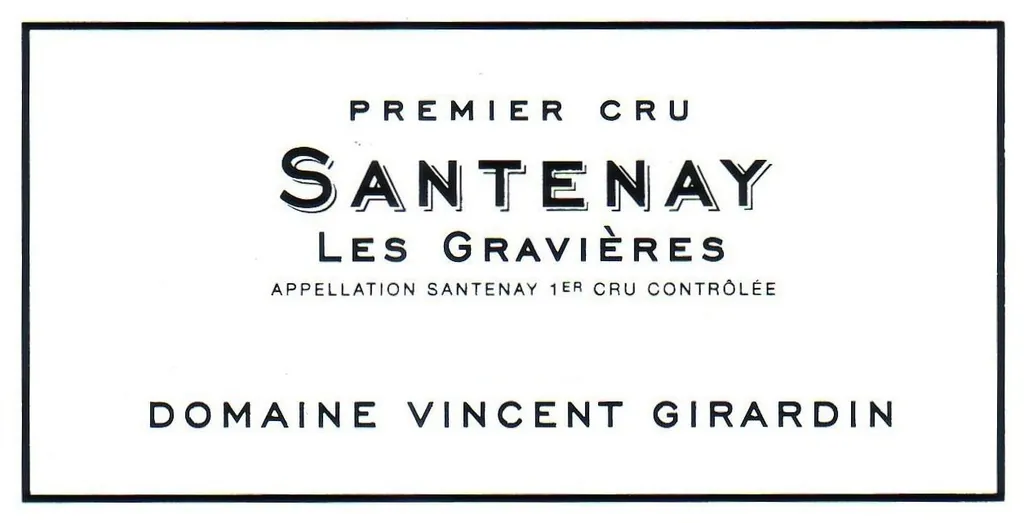 Santenay Les Gravieres Premier Cru Bottle