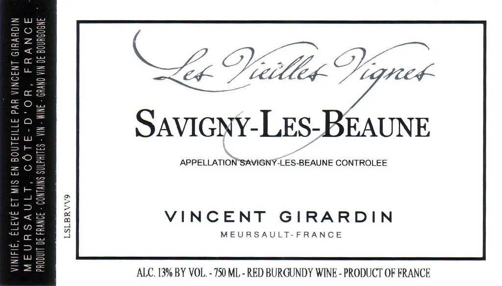 Savigny-les-Beaune Vieilles Vignes Bottle