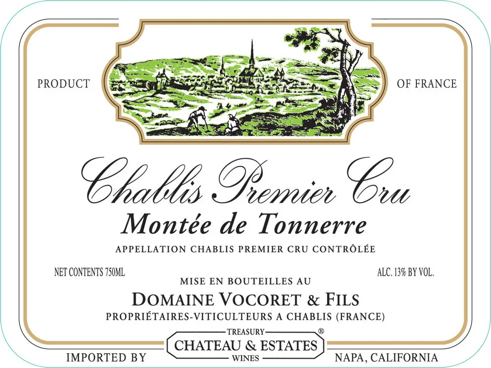 Chablis Montee de Tonnerre Premier Cru Bottle
