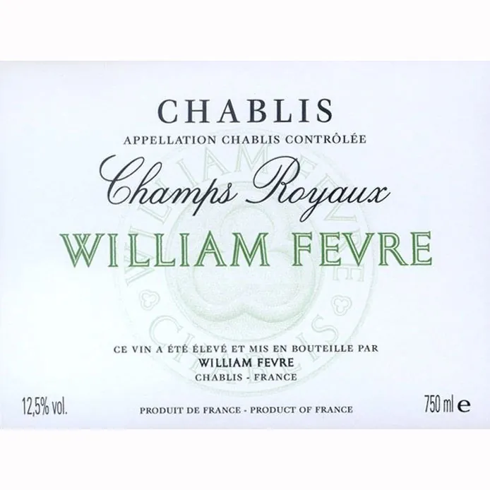 Chablis Champs Royaux Bottle