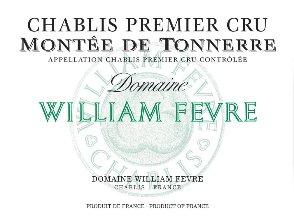 Chablis Montee de Tonnerre Premier Cru Bottle