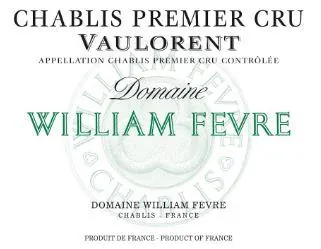 Chablis Vaulorent Premier Cru Bottle