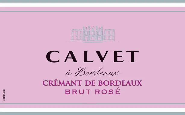 Cremant de Bordeaux Brut Rose Bottle