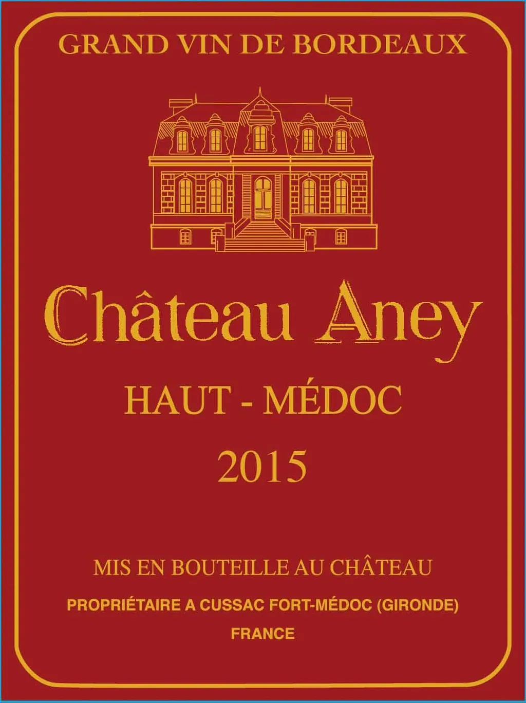 Chateau Aney Bottle