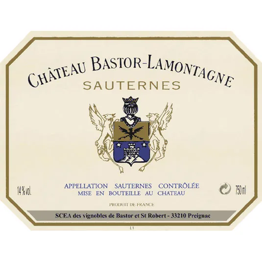Sauternes Bottle