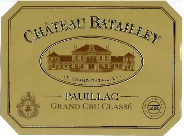 Chateau Batailley Bottle