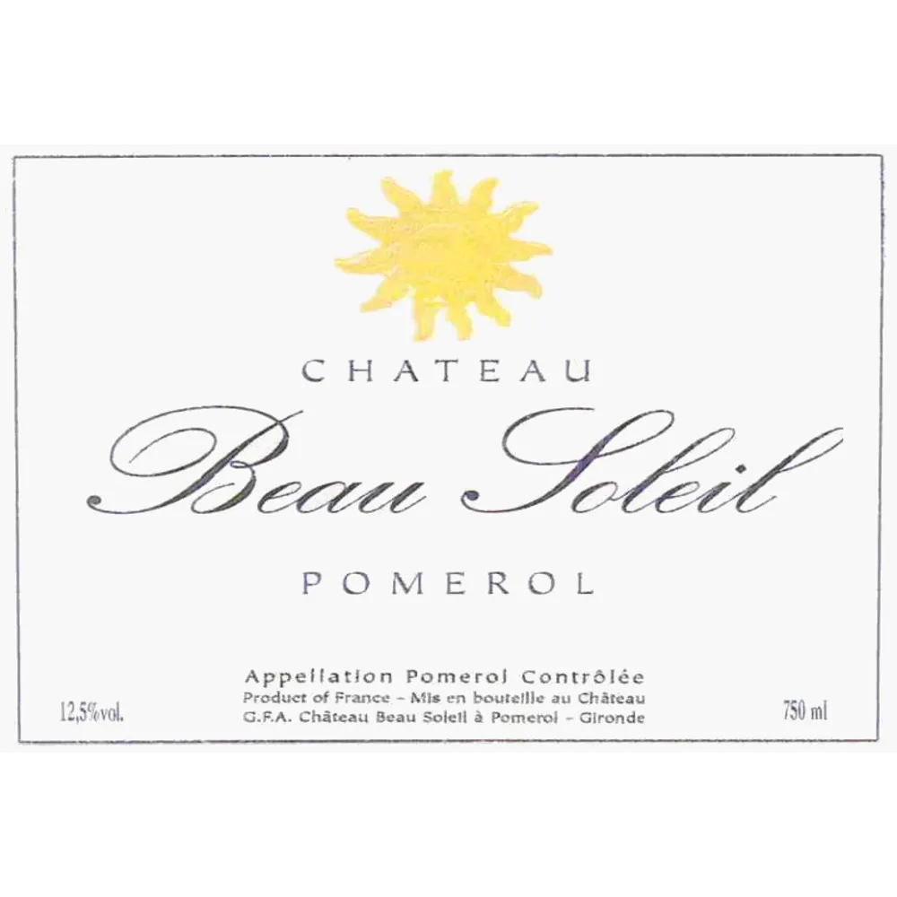 Chateau Beau Soleil Bottle