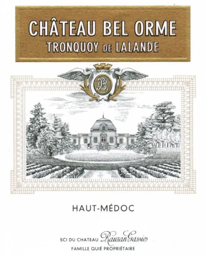 Chateau Bel Orme Tronquoy de Lalande Bottle