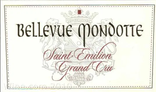 Mondotte St. Emilion Bottle